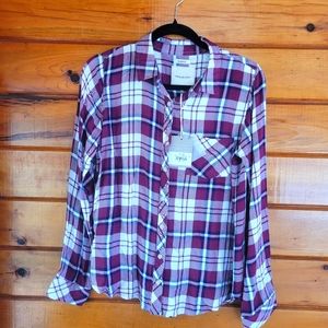 NWT! Thread & Supply plaid shirt